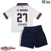 Camiseta Bayern Munich Konrad Laimer #27 Visitante Equipación para niños 2026-27 manga corta (+ pantalones cortos)
